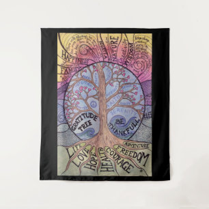 Tapisserie de l'arbre de Gratitude