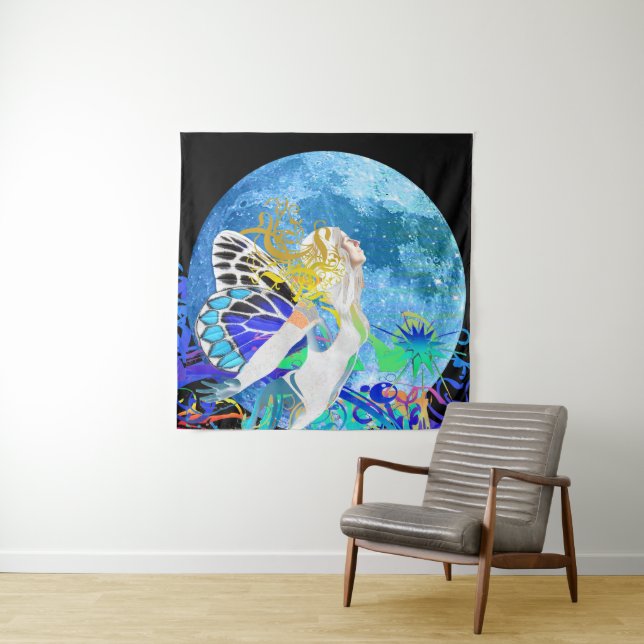 Tapisserie de lune (En situation)