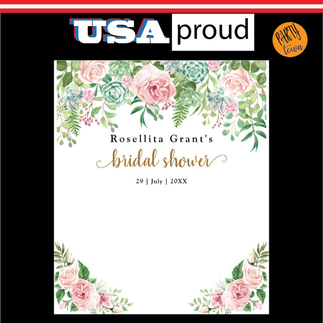 Tapisserie de mariage Fab Cool Fleur Rose  (Whether you are a Republican or Democrat, rural or urban, farm lover or city slicker...)