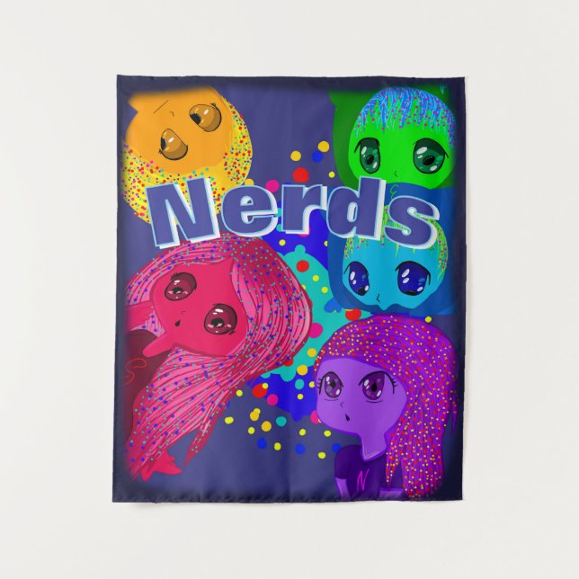 Tapisserie de Nerds (Devant)
