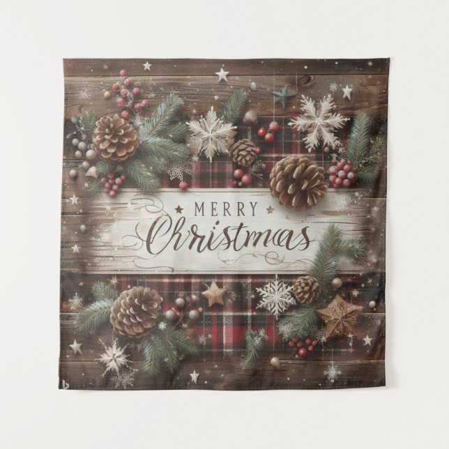 Tapisserie de Noël du pays (Devant)