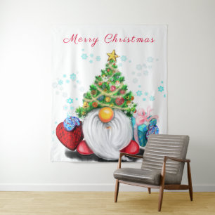 Tapisserie de Noël Gnome