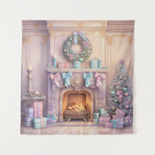 Tapisserie de Noël Pastel
