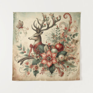 Tapisserie de Noël vintage