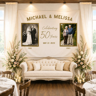 Tapisserie de photos pour le 50e anniversaire de m