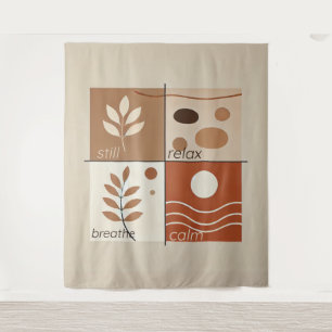 Tapisserie de retrait zen doux