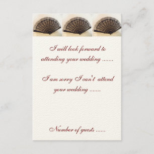 Tapisserie de RSVP et faire-part de mariage