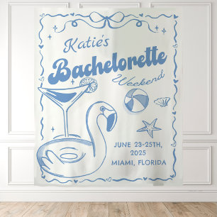 Tapisserie de week-end d'enterrement de vie de jeu