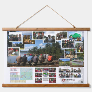 Tapisserie des sentiers de canot 2017 Voyage au Ca