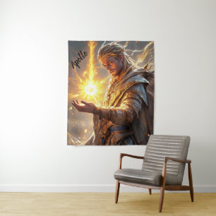 Tapisserie Divine Apollo pour le culte de l'autel 