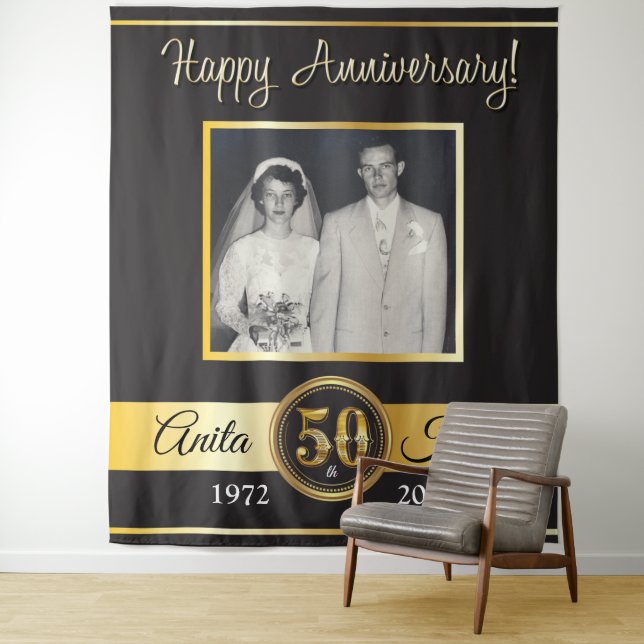 Tapisserie du 50e anniversaire (En situation)