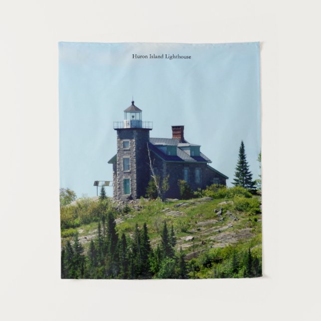 Tapisserie du phare d'Huron Island (Devant)