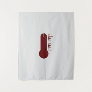 Tapisserie du thermomètre de contrainte