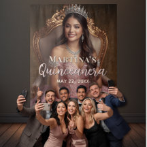 Tapisserie Élégante pour Quinceañera Fond de Photo