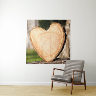 tapisserie en bois