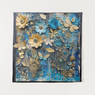 Tapisserie en papier junk antique