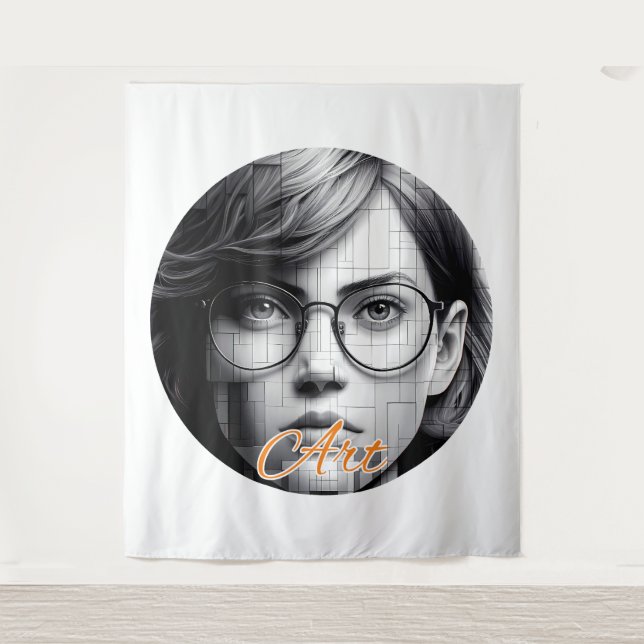 Tapisserie extra-large (88 po x 104 po) (Devant)