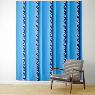 Tapisserie Extra Large Waves 224 cm x 264 cm