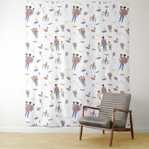Tapisserie fête des pères