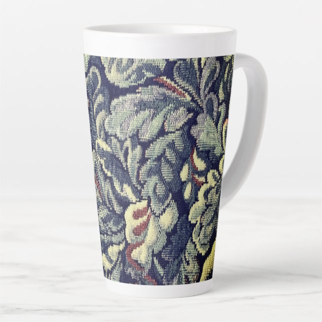 Tapisserie Feuille en latte de bois Mug (Angle droit)