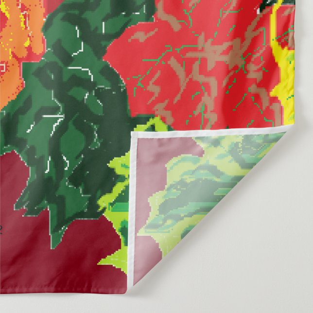 Tapisserie ; Feuilles d'automne (Détail)