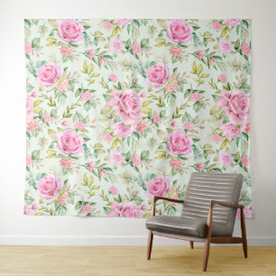 Tapisserie florale simple