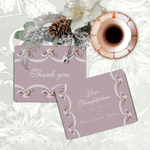 Tapisserie florale victorienne en Merci Rose