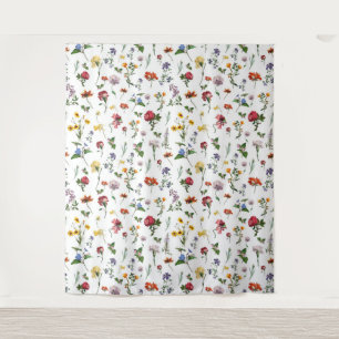 Tapisserie Florale Vintage - Fond Fleurs