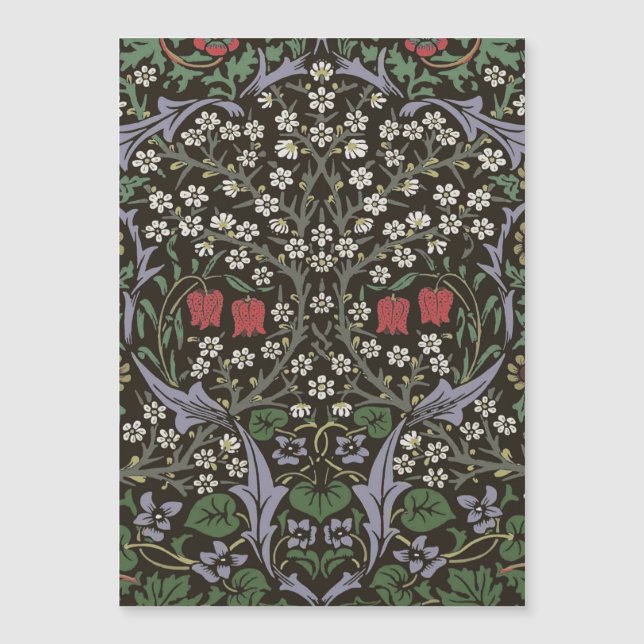 Tapisserie florale William Morris Blackthorn (Devant)
