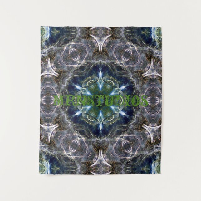 Tapisserie folk Mandala (Devant)