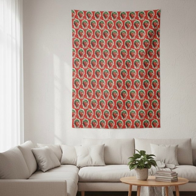 Tapisserie fraise (Créateur téléchargé)