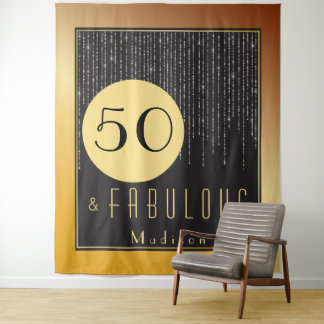 Tapisserie Fun Cool Or Fabuleux 50e Anniversaire