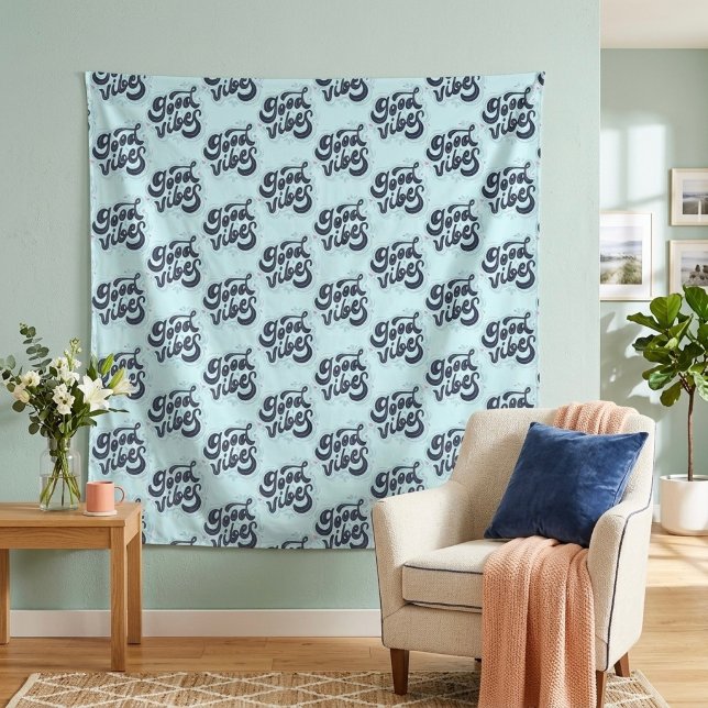 Tapisserie Good Vibes (Créateur téléchargé)