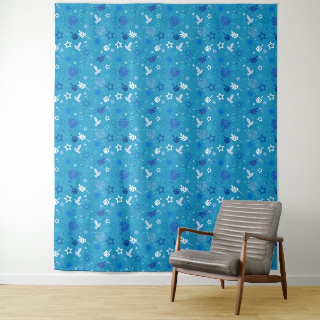 Tapisserie Hanoukka Stars (En situation)