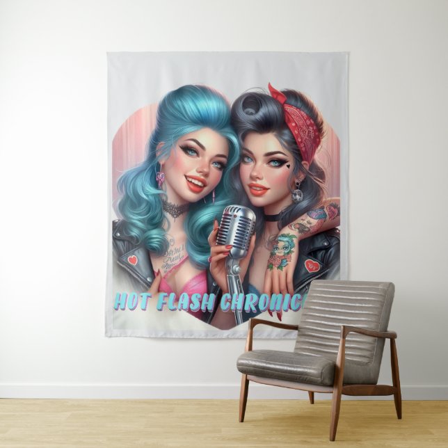 Tapisserie HotFlash Chronicles (En situation)