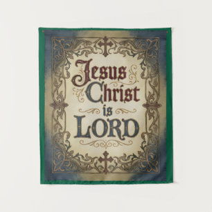 Tapisserie inspirée du christianisme 'Jésus-Christ