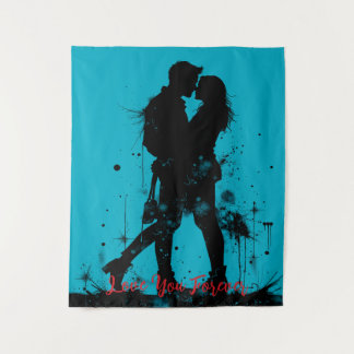 Tapisserie Love You Forever Moyen (127 x 152 cm)