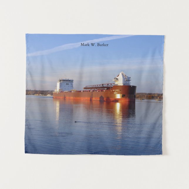 Tapisserie Mark W. Barker (Devant (Horizontal))