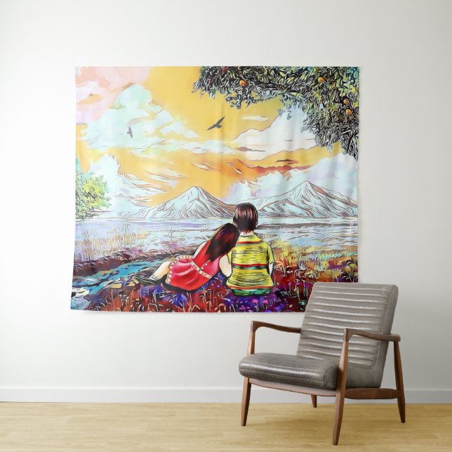 Tapisserie Masis Ararat (En situation (horizontale))