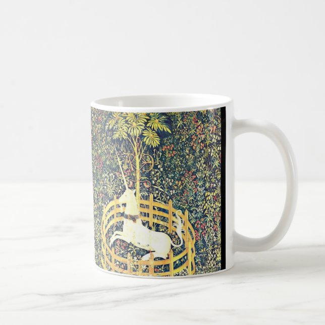 Tapisserie médiévale Unicorn - Mug (Droite)