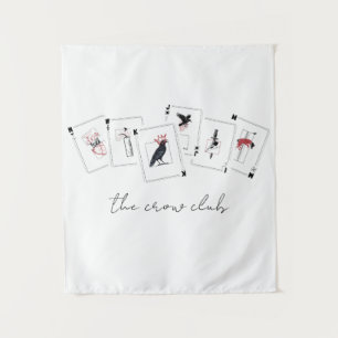 Tapisserie minimaliste inspirée du livre