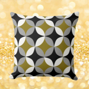 Tapisserie moderne du milieu du siècle – Coussin d