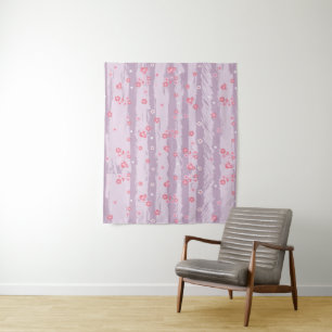 Tapisserie moyenne (127 cm x 152 cm) – Jardin de p