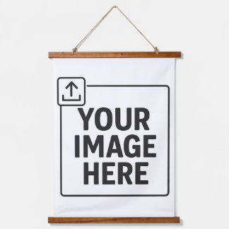 Tapisserie murale à dessus en bois avec photo pers