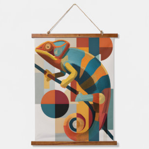 Tapisserie murale abstraite Bauhaus géométrique Ca