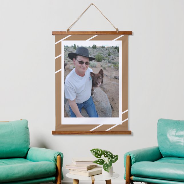 Tapisserie murale améliorée en bois (Salon)