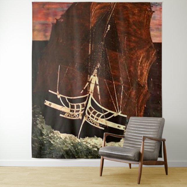 tapisserie murale Bubblepacific (En situation)