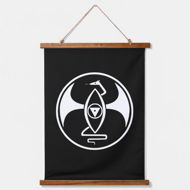 Tapisserie murale cadre en bois (Recto)