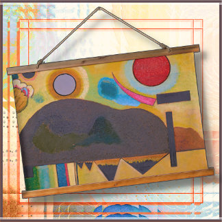 TAPISserie MURALE - ''Commencement'' - Kandinsky