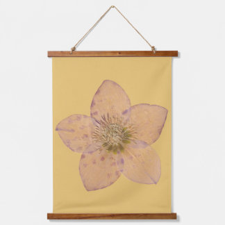 Tapisserie murale de fleurs botaniques - Pastel mi